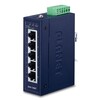 PLANET ISW-500T IP30 Compact size 5-Port 10/100TX Fast Ethernet Switch  -40 75 degrees C 