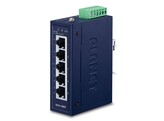 PLANET ISW-500T IP30 Compact size 5-Port 10/100TX Fast Ethernet Switch  -40 75 degrees C 