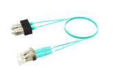 COMMSCOPE LC-D/SC-D Fiber Patch Cord  OM3/4  1.6 mm  LSZH L  1 m