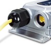 PLANET IPOE-175 IP67-rated Industrial 1-Port 60W 802.3bt PoE   Injector  24 56V power boost  -40 75