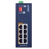 PLANET IPOE-470-12V IP30 Industrial 4-port 10/100/1000T 95W 802.3bt PoE   Injector Hub w/12V Booster