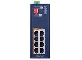 PLANET IPOE-470-12V IP30 Industrial 4-port 10/100/1000T 95W 802.3bt PoE   Injector Hub w/12V Booster