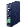 PLANET IPOE-173S IP30  Industrial Single-Port 10/100/1000T 802.3bt PoE   Splitter - 12V   24V