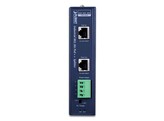 PLANET IPOE-173S IP30  Industrial Single-Port 10/100/1000T 802.3bt PoE   Splitter - 12V   24V