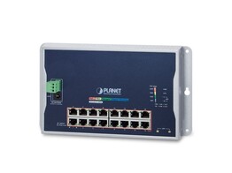 PLANET WGS-4215-16P2S IP30  IPv6/IPv4  16-Port 1000T 802.3at PoE   2-Port 100/1000X SFP