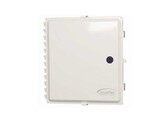 ACCELTEX 18x16x10 Polycarbonate Enclosure with Solid Door  Key Lock and No Holes